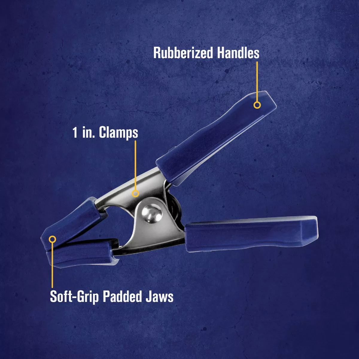Irwin Quick-Grip 1 In. Metal Spring Clamp - photo 2