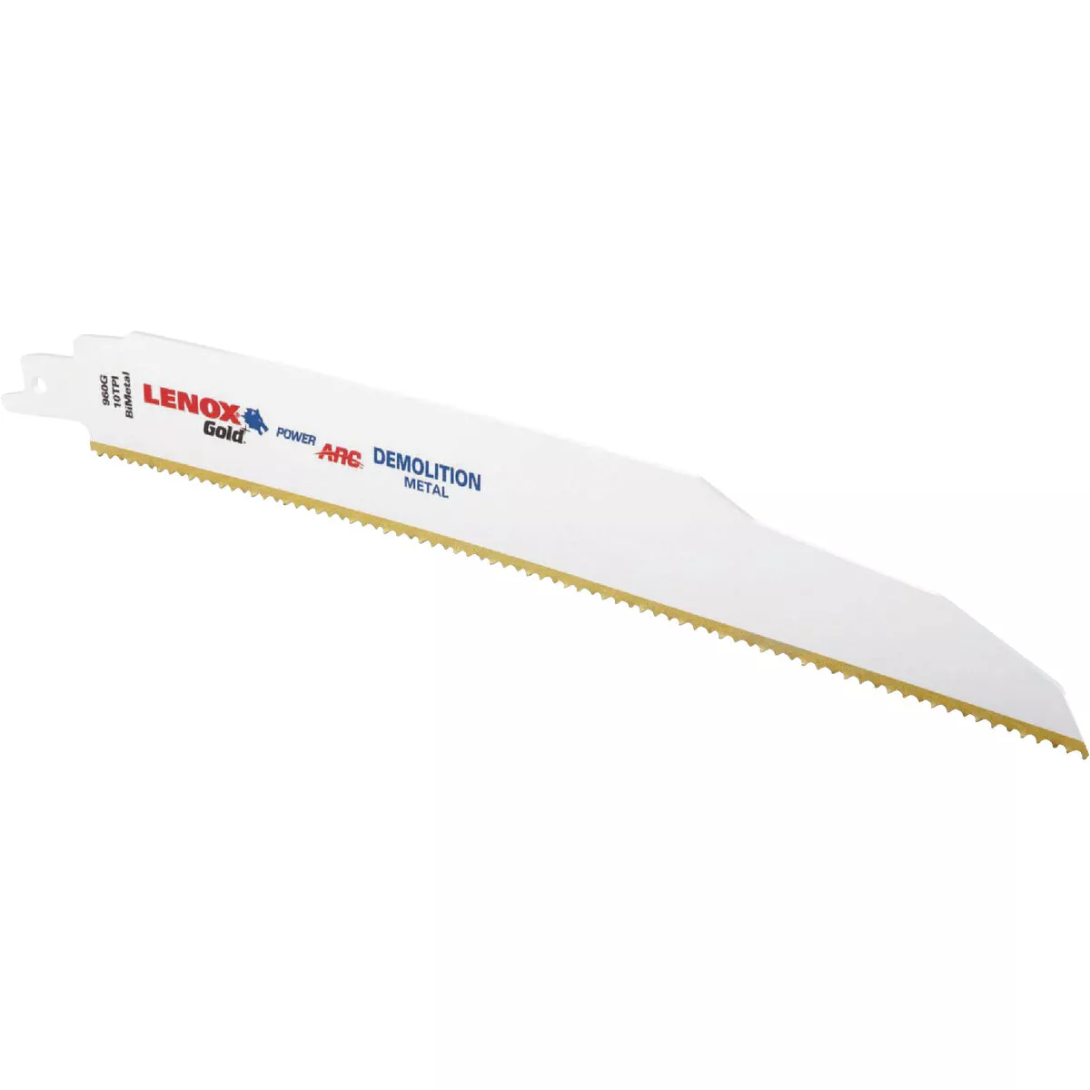 Lenox Gold Power Arc 9 In. 10 TPI Metal Demolition Reciprocating Saw Blade (5-Pack)
