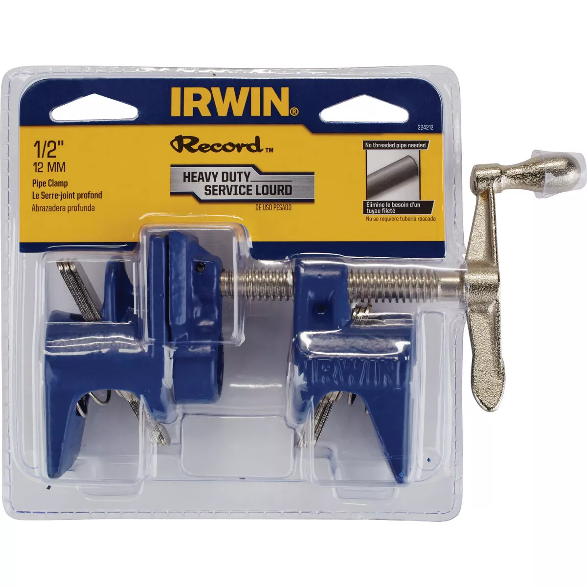 Irwin Quick-Grip 1/2 In. Pipe Clamp - photo 4