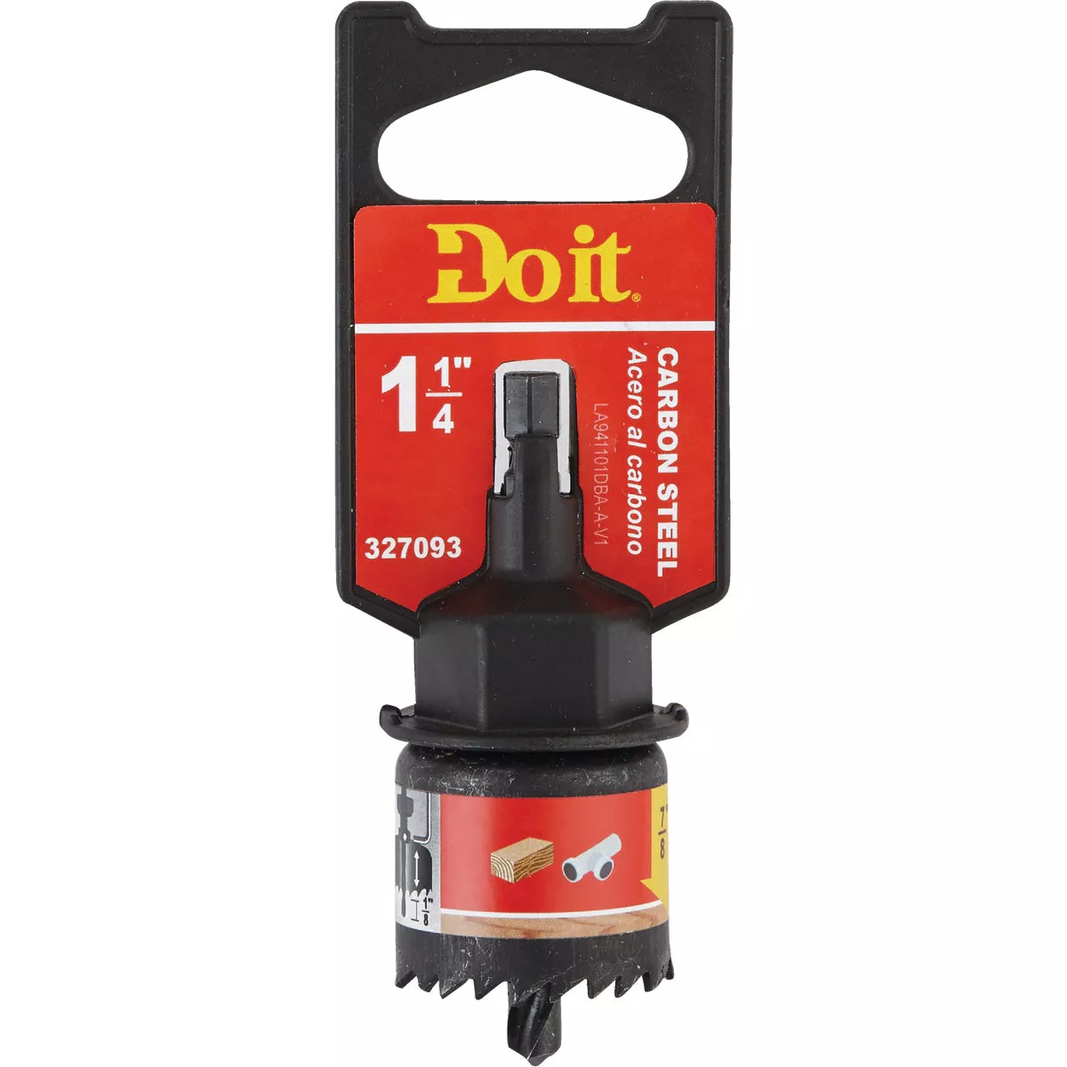 Do it 1-1/4 In. Carbon Steel Hole Saw with Mandrel