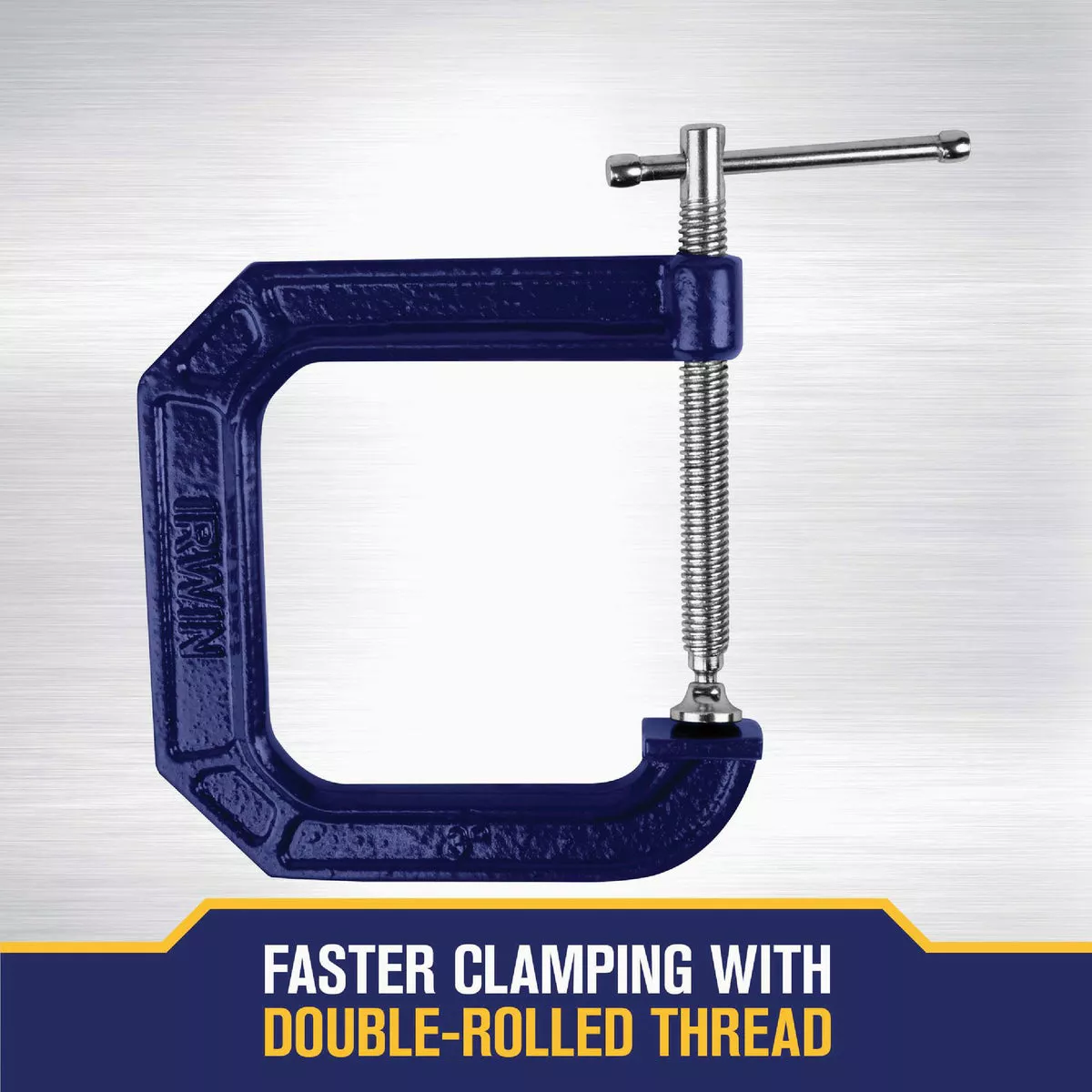 Irwin Quick-Grip 3 In. x 4-1/2 In. Deep Throat C-Clamp - photo 4