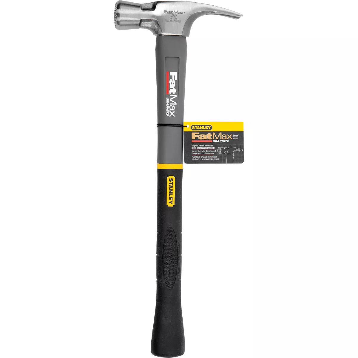 Stanley FatMax 22 Oz. Milled-Face Framing Hammer with Graphite Handle - photo 2