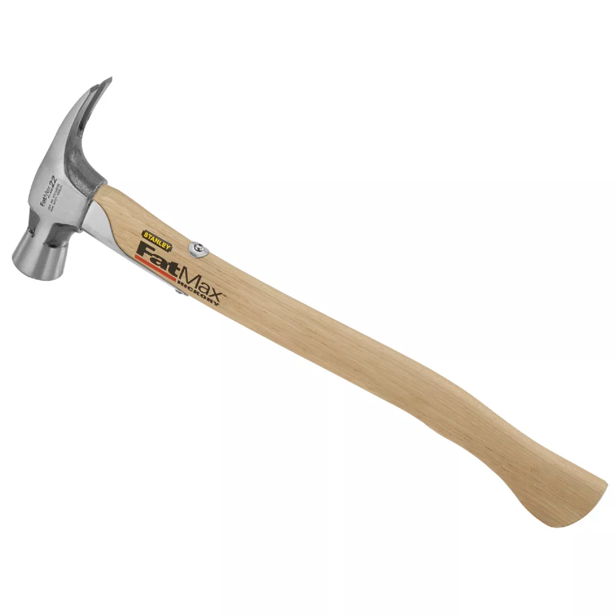 Stanley FatMax 22 Oz. Milled-Face Overstrike Framing Hammer with Hickory Axe Handle