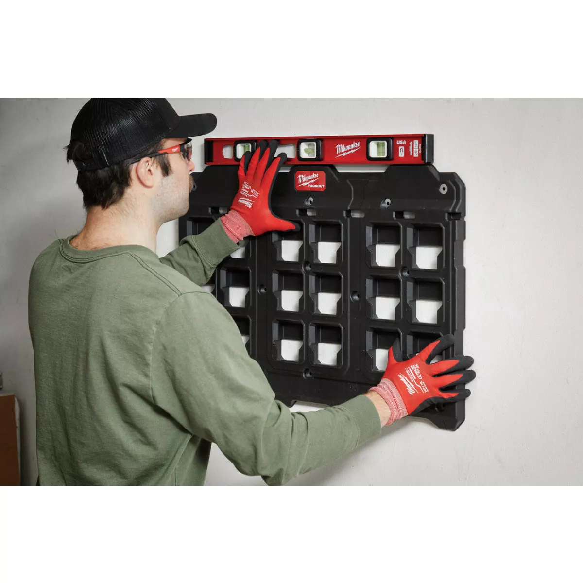 Milwaukee PACKOUT Large Wall Plate, 150 Lb. Capacity - photo 6