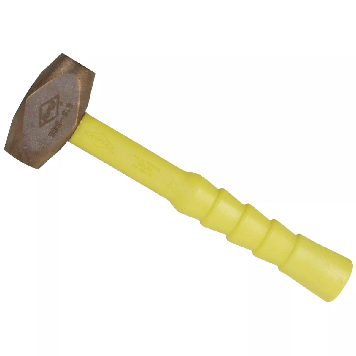 Nupla Ergo-Power 40 Oz. Brass Drilling Hammer with Fiberglass Handle