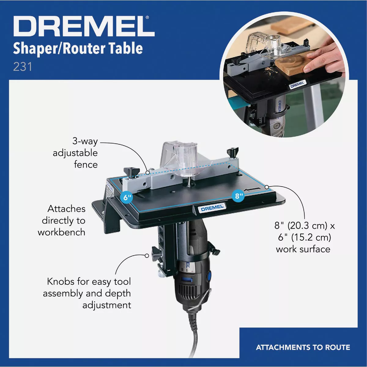 Dremel Shaper and Router Table - photo 2