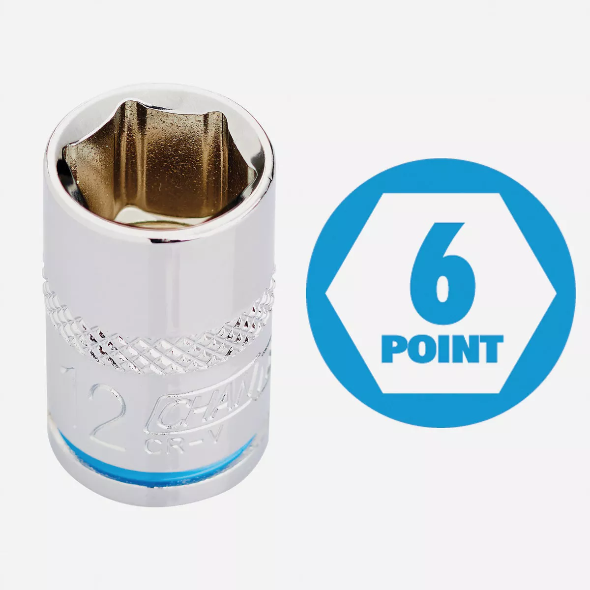 Channellock Metric 1/4 In. Drive 6-Point Shallow Socket Set (10-Piece) - photo 4