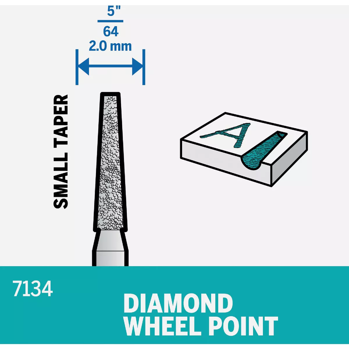 Dremel 5/64 In. Diamond Point - photo 5