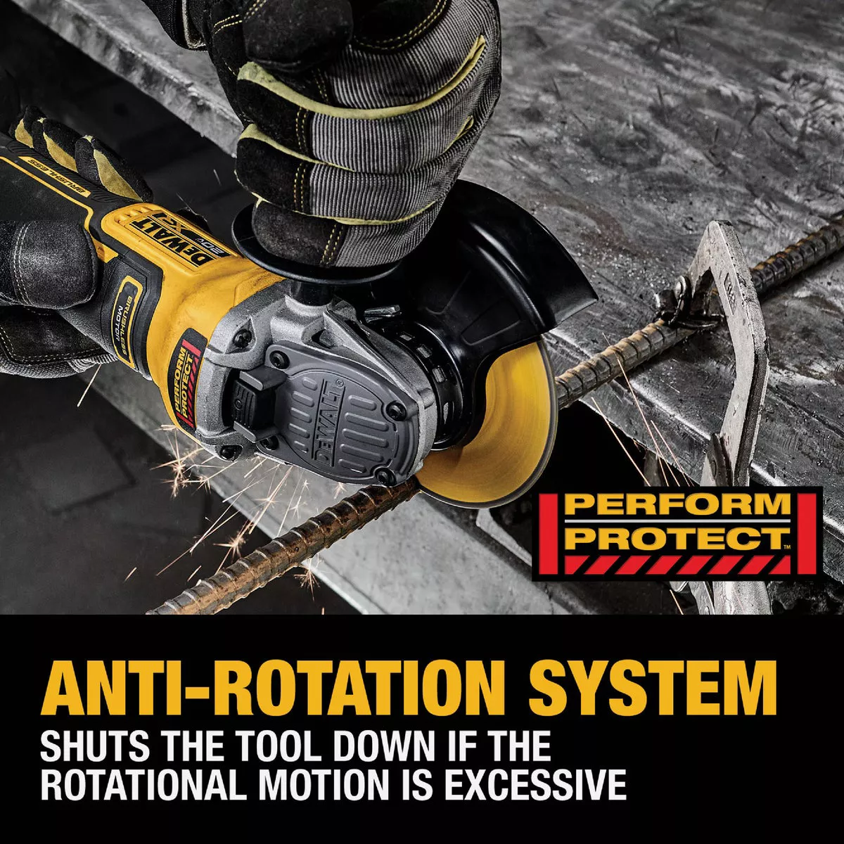 DEWALT 20V MAX XR Brushless 4-1/2 In. / 5 In. Cordless Angle Grinder (Tool Only) - photo 4