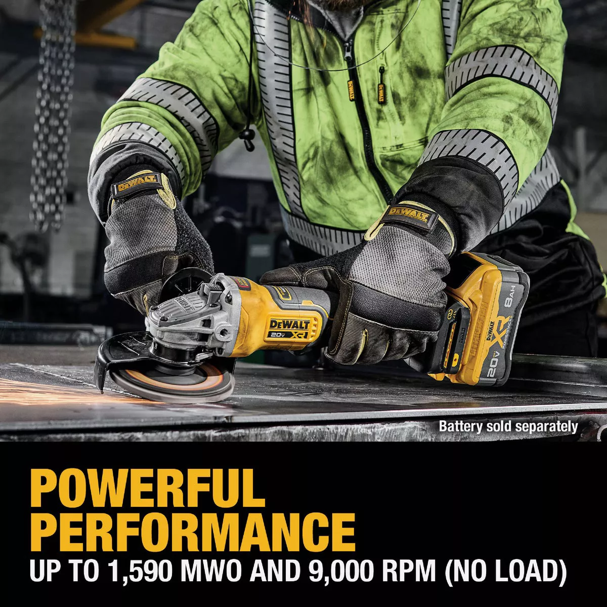 DEWALT 20V MAX XR Brushless 4-1/2 In. / 5 In. Cordless Angle Grinder (Tool Only) - photo 5
