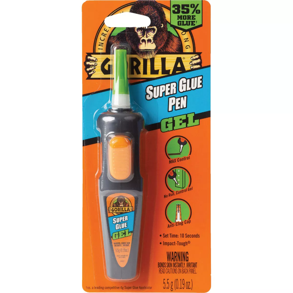 Gorilla 0.19 Oz. Super Glue Gel Pen