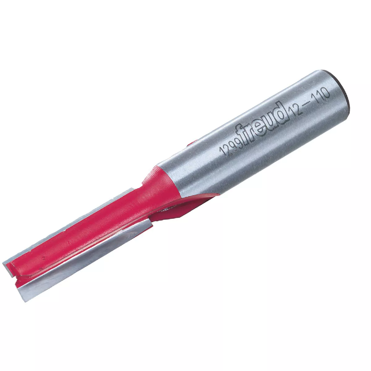 Freud 3/8 In. x 1-1/4 In. Double Flute Eclipse Grind Straight Router Bit