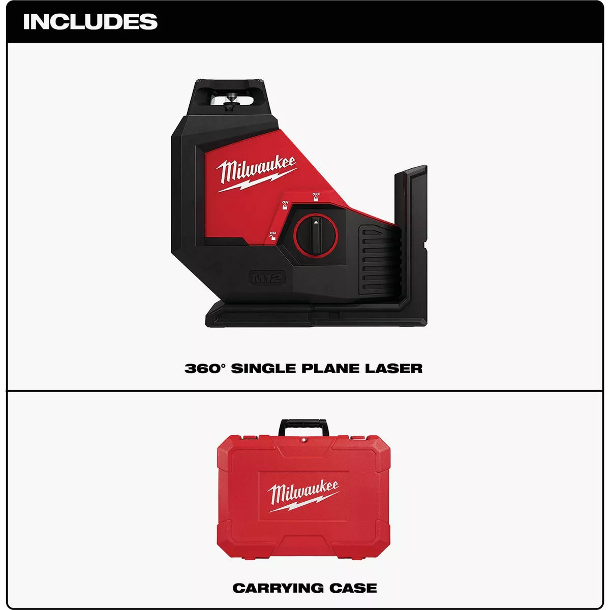 Milwaukee M12 165 Ft. Self-Leveling 360 Degree Green Single Plane Line Laser Level (Tool Only) - photo 6