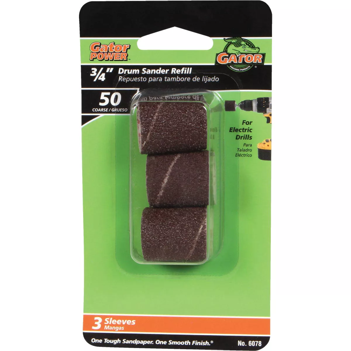 Gator Blade 1 In. x 3/4 In. 50 Grit Drum Sander Refills (3-Pack)