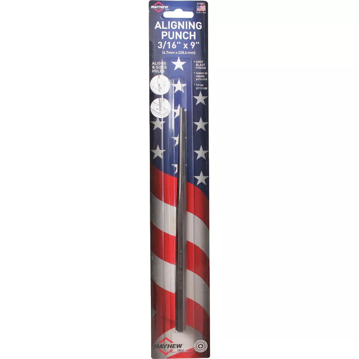 Mayhew Tools 3/16 In. x 9 In. Drift Punch - photo 3