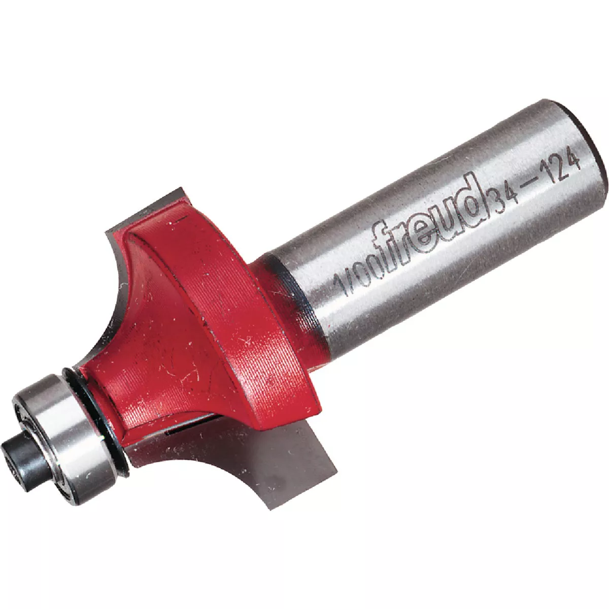 Freud 3/8 In. x 5/8 In. Quadra-Cut Rounding Over Bit with 1/2 In. Shank