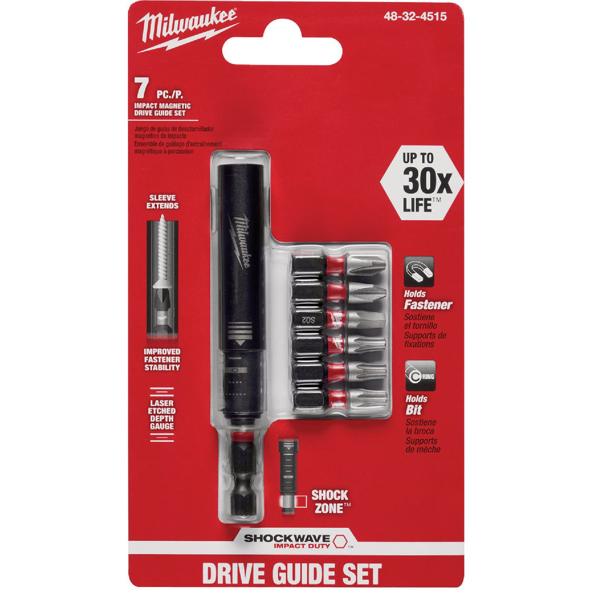 Milwaukee SHOCKWAVE Impact Drive Guide Set (7Piece) Do it Best