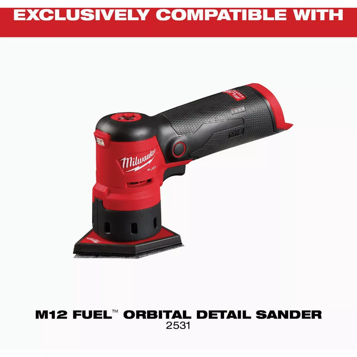 Milwaukee 180 Grit Mesh Power Sanding Sheets for M12 FUEL Orbital Detail Sander (12-Pack) - photo 6