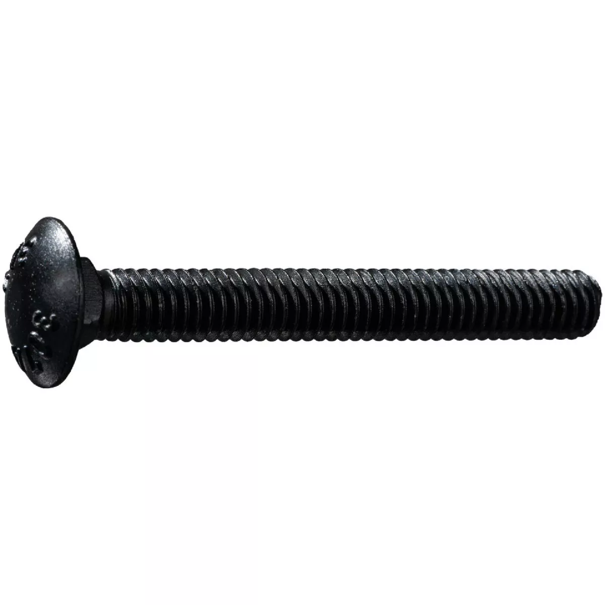 Midwest Fastener 5/16 In.-18 x 2-1/2 In. Black Coated Steel Coarse Thread Carriage Bolt (4 Ct.)