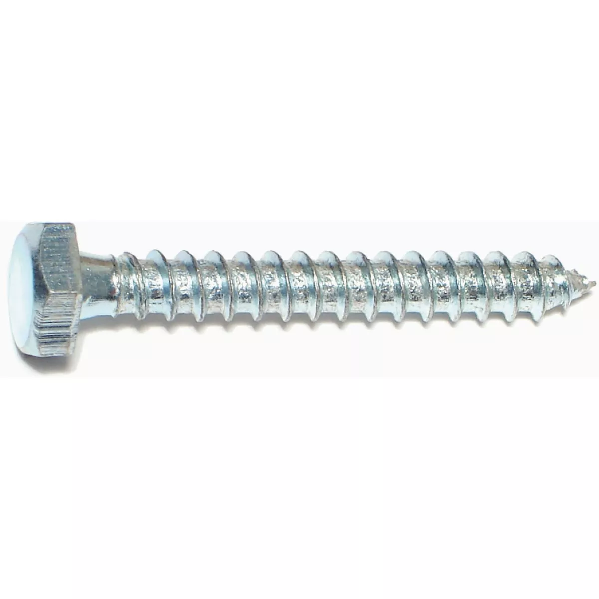 Midwest Fastener 1/4 In. x 2 In. Zinc Plated Grade 2 / A307 Steel Hex Head Lag Screws (100 Ct.)-