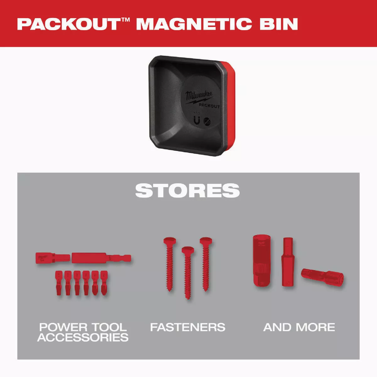 Milwaukee PACKOUT Magnetic Bin - photo 7