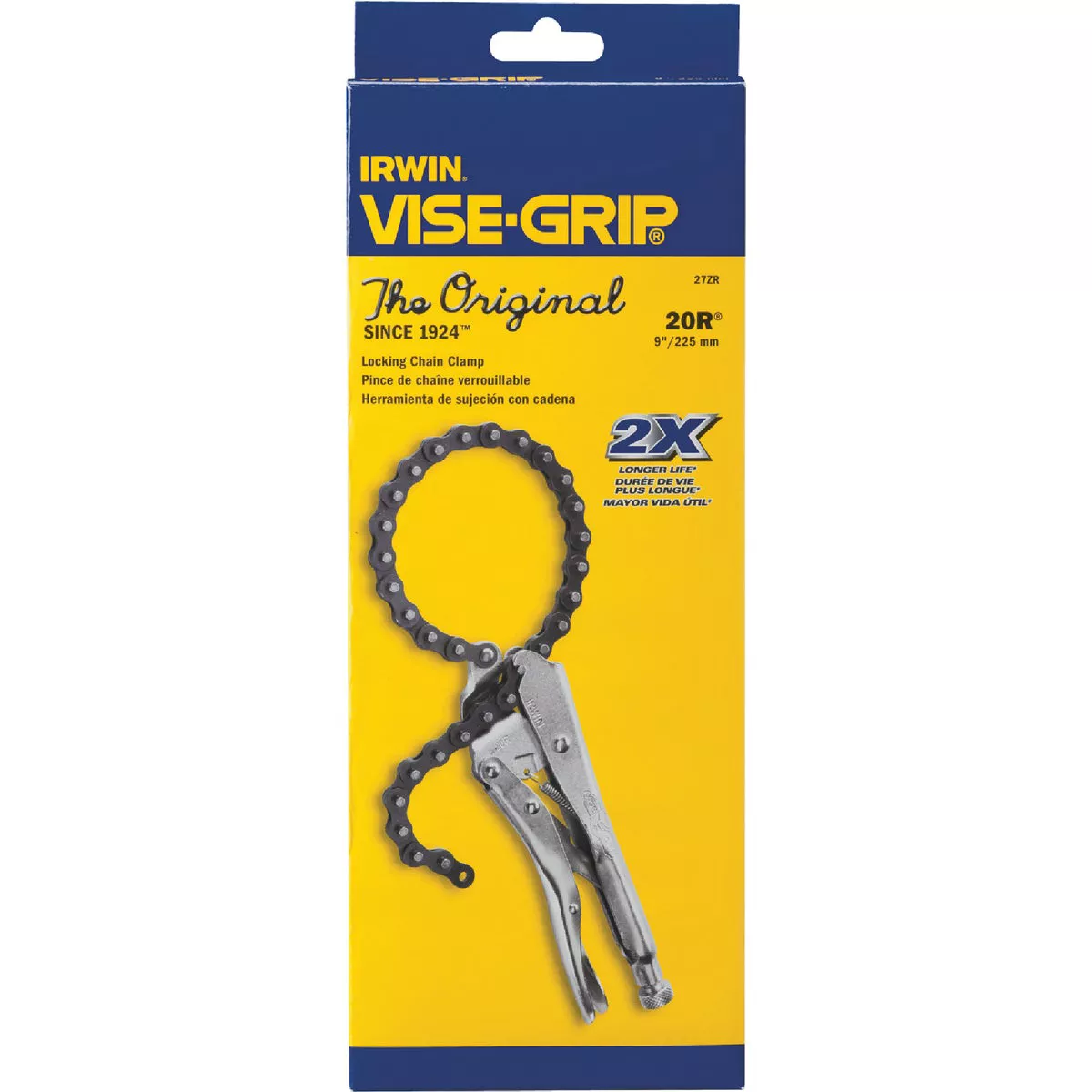 Irwin Vise-Grip The Original 9 In. Locking Chain Clamp - photo 2