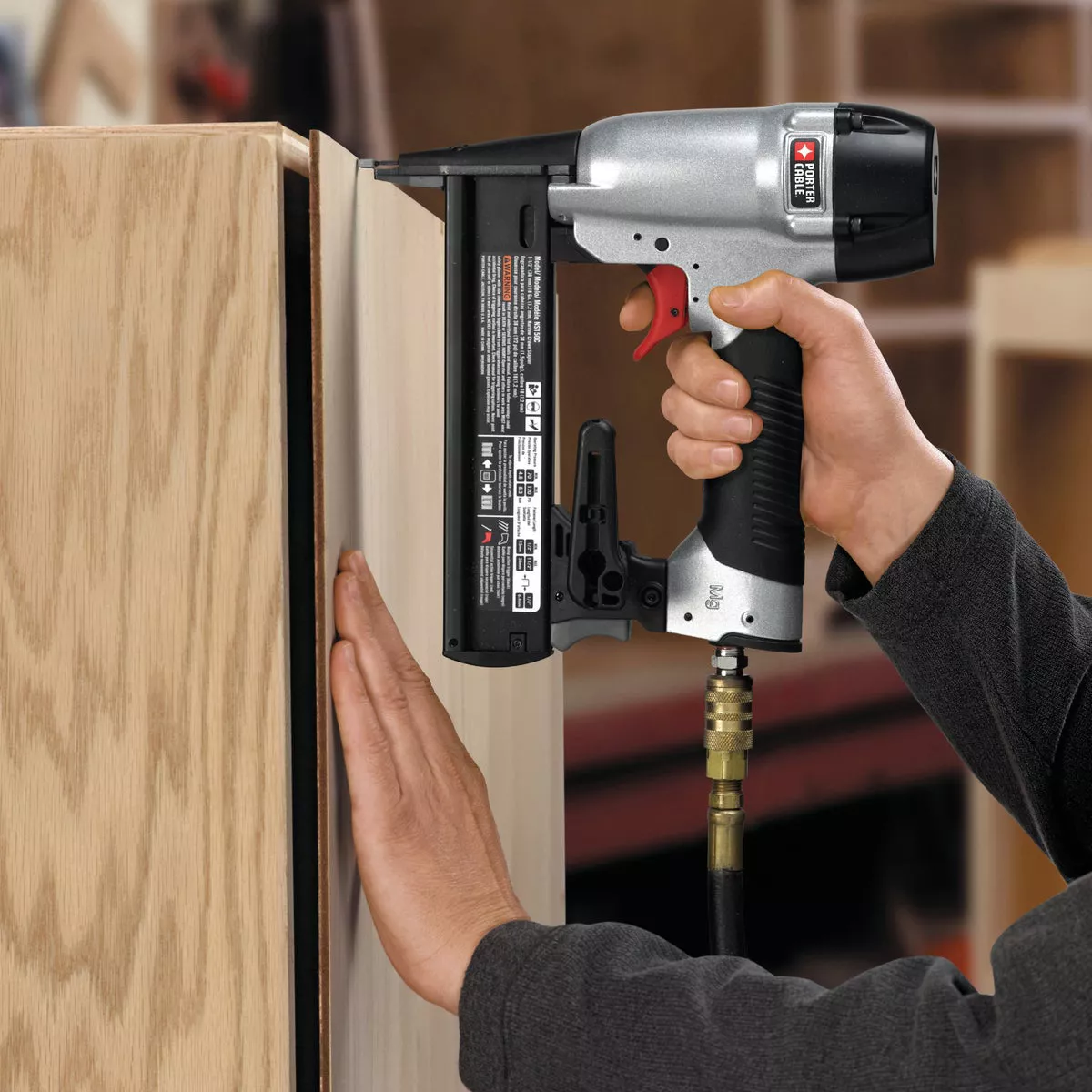 Porter Cable 18-Gauge 1/4-In. Crown 1-1/2 In. Finish Stapler Kit - photo 2