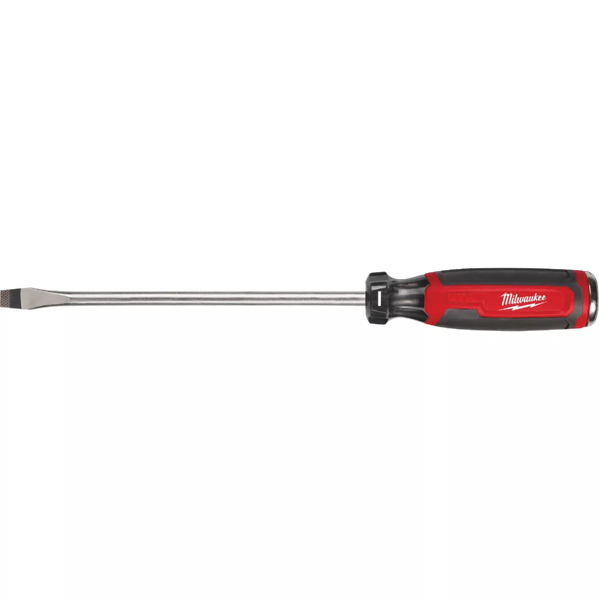 Milwaukee 3/8 In. x 8 In. Slotted Demolition Screwdriver with Cushion Grip - photo 2