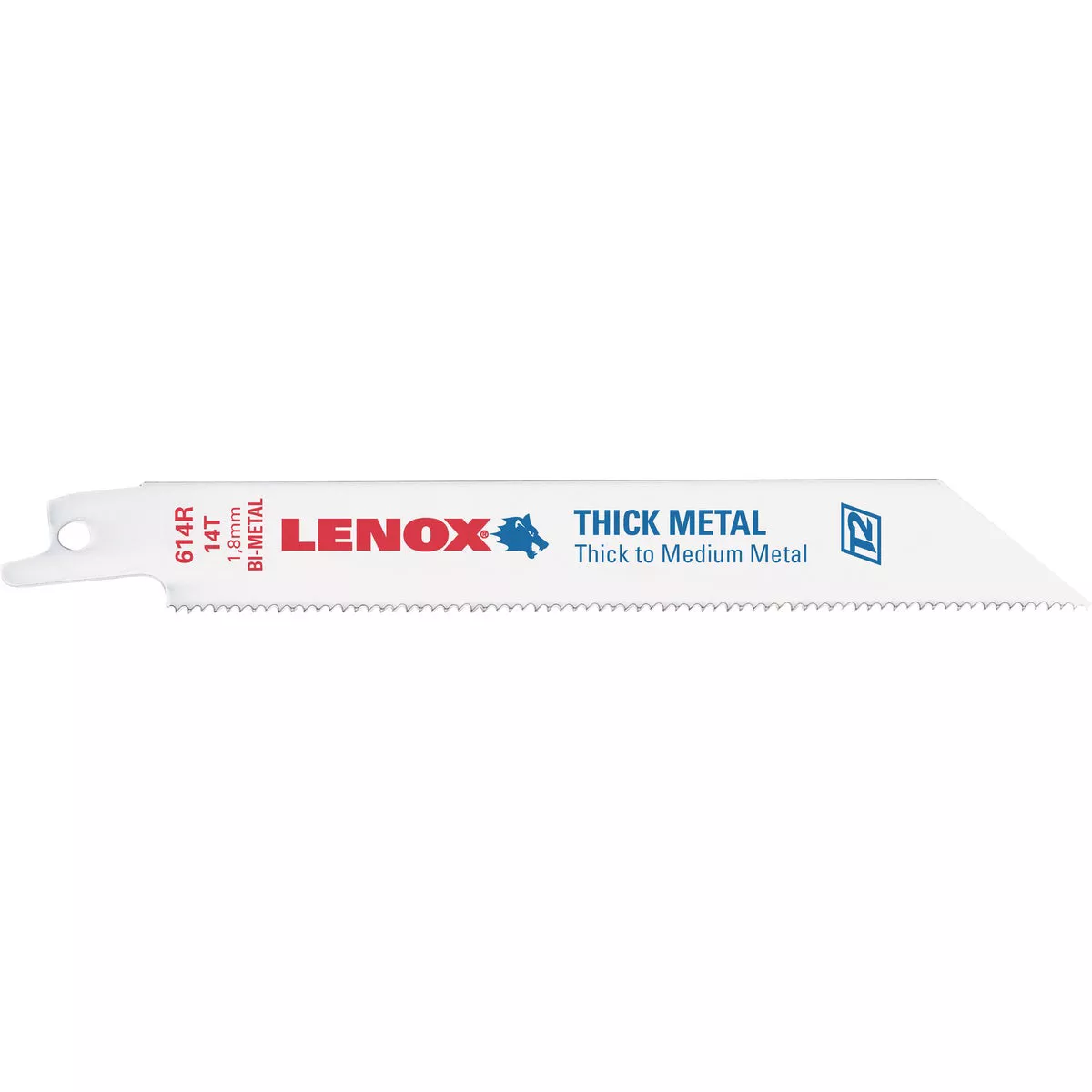 Lenox METALWOLF WAVE EDGE 6 In. 14 TPI Thick Metal Reciprocating Saw Blade (5-Pack)
