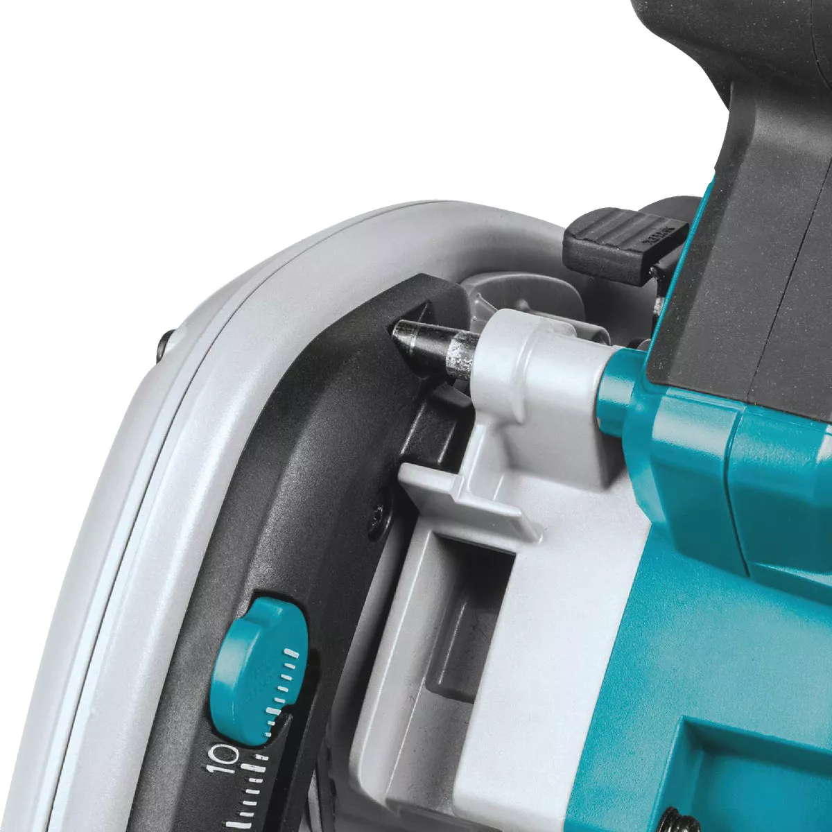 Makita 18V X2 LXT Brushless 6-1/2 In. Cordless Plunge Track Saw Kit with (2) 5.0 Ah Batteries & Dual Port Rapid Charger - photo 5
