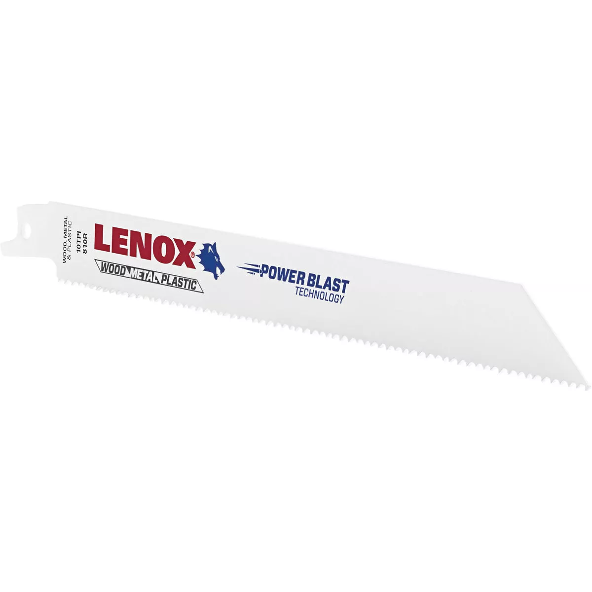 Lenox MULTIWOLF WAVE EDGE 8 In. 10 TPI Multi-Purpose Reciprocating Saw Blade (5-Pack)