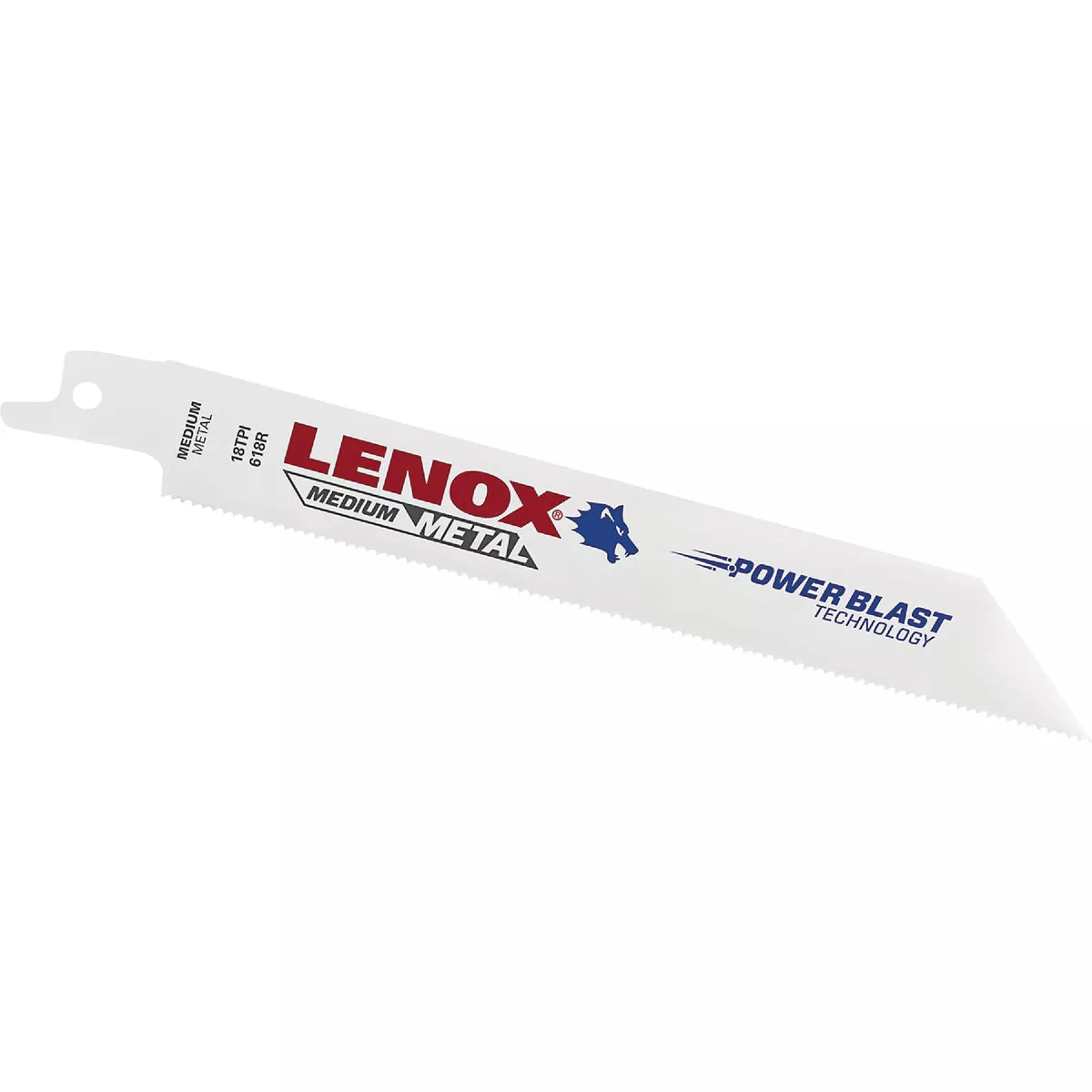 Lenox METALWOLF WAVE EDGE 6 In. 18 TPI Medium Metal Reciprocating Saw Blade