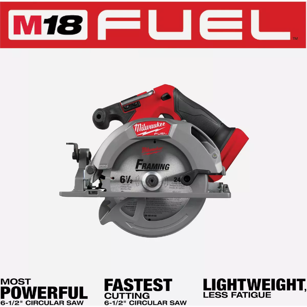 Milwaukee M18 FUEL Brushless 6-1/2 In. Cordless Circular Saw (Tool Only) - photo 3