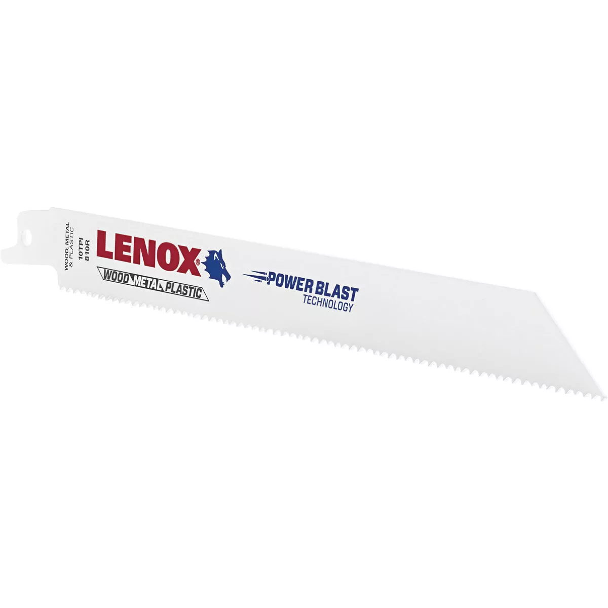 Lenox MULTIWOLF WAVE EDGE 8 In. 10 TPI Multi-Purpose Reciprocating Saw Blade