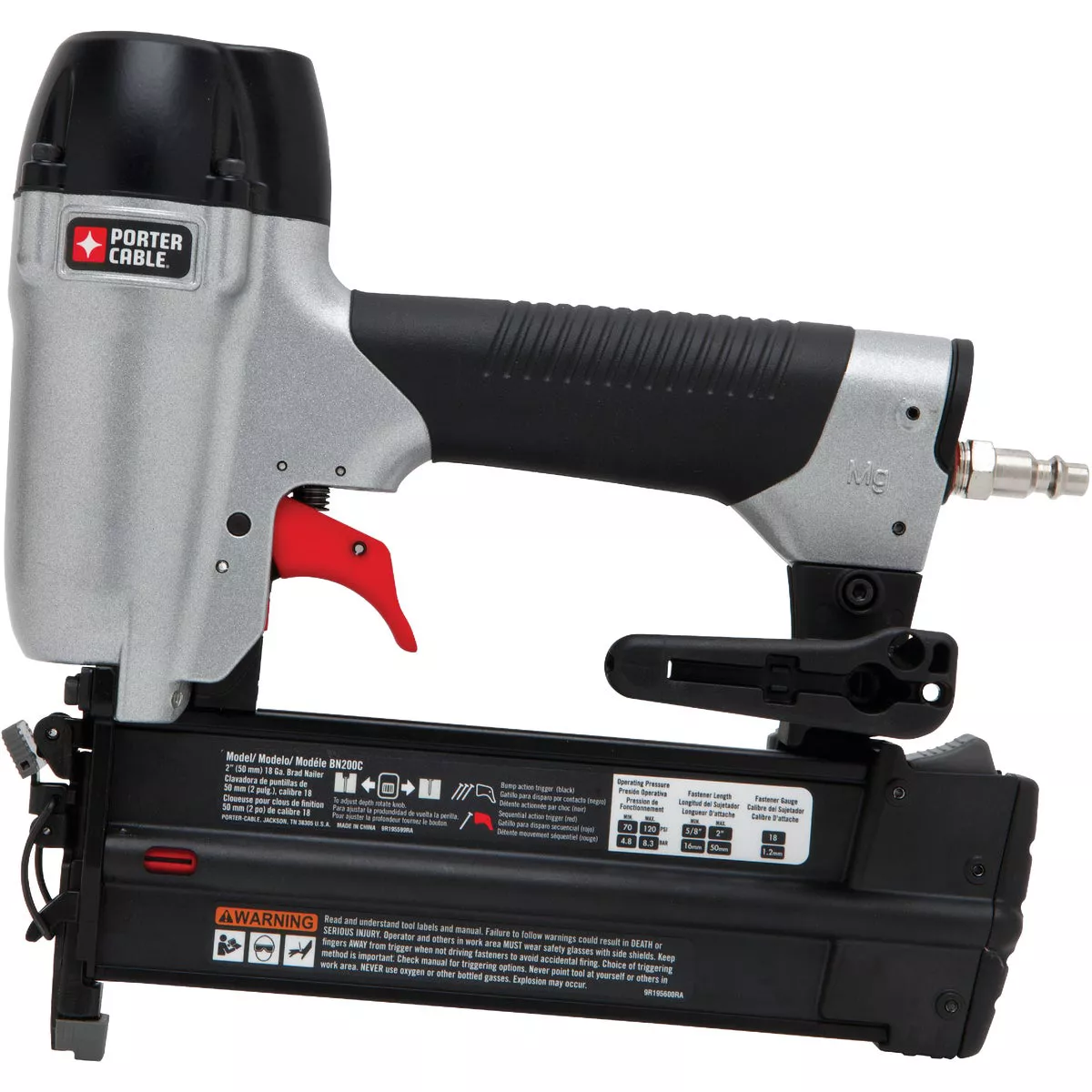 Porter Cable 18-Gauge 2 In. Brad Nailer Kit - photo 2