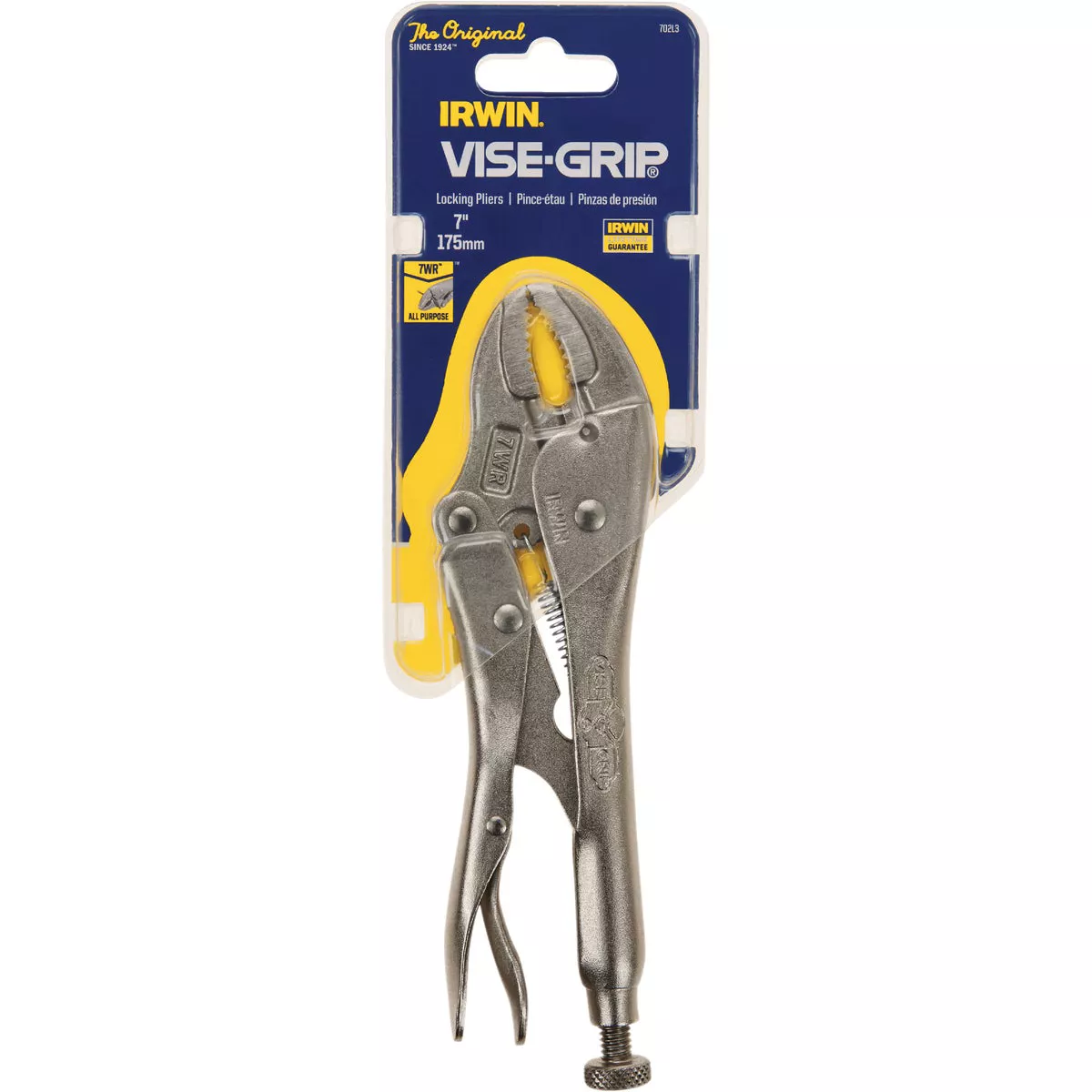 Irwin Vise-Grip The Original 7 In. Curved Jaw Locking Pliers with Cutter - photo 2