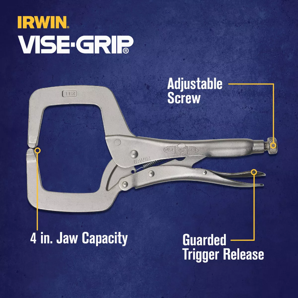 Irwin Vise-Grip 11 In. Locking C-Clamp - photo 5