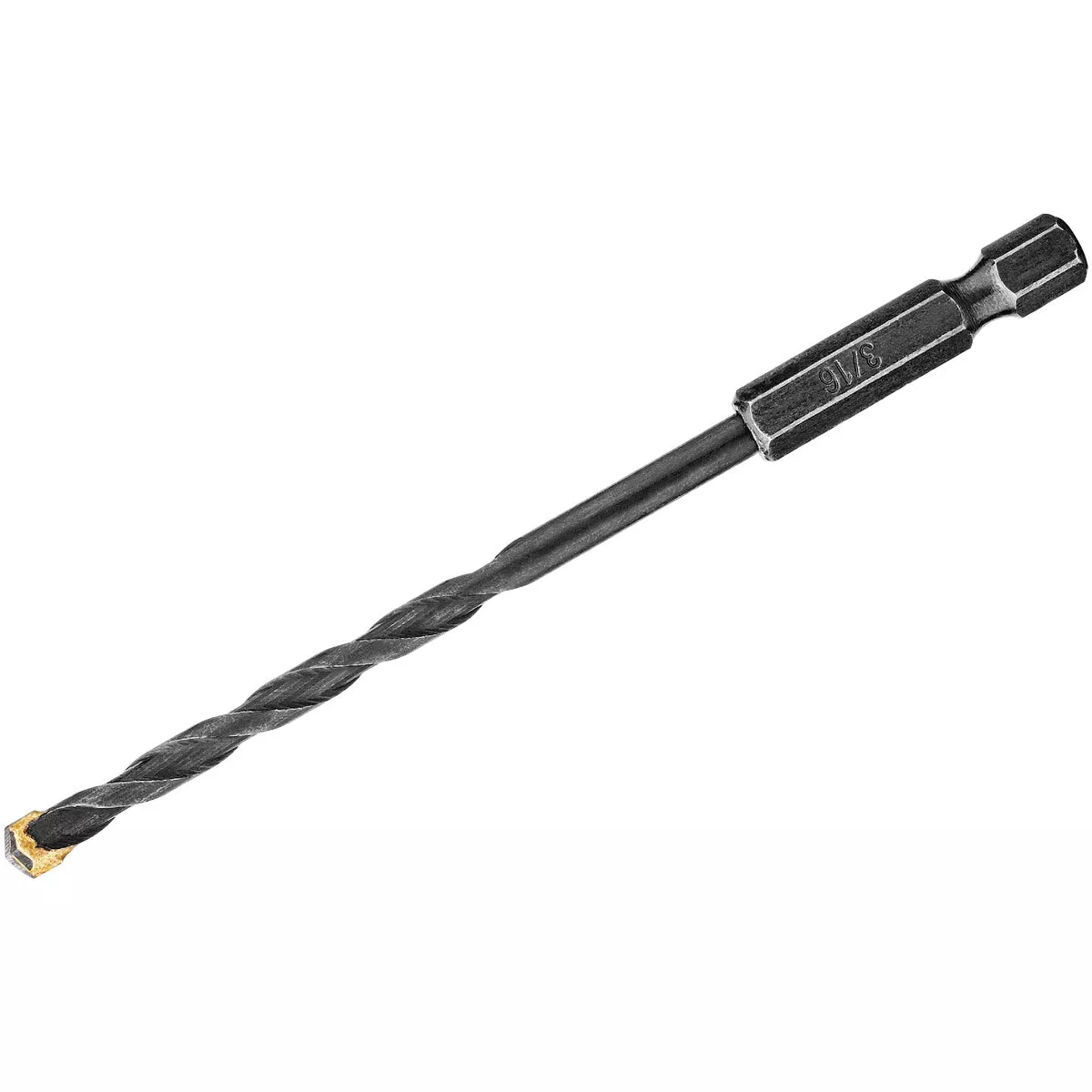 DEWALT 3/16 In. x 6 In. Rotary Masonry Drill Bit - photo 2