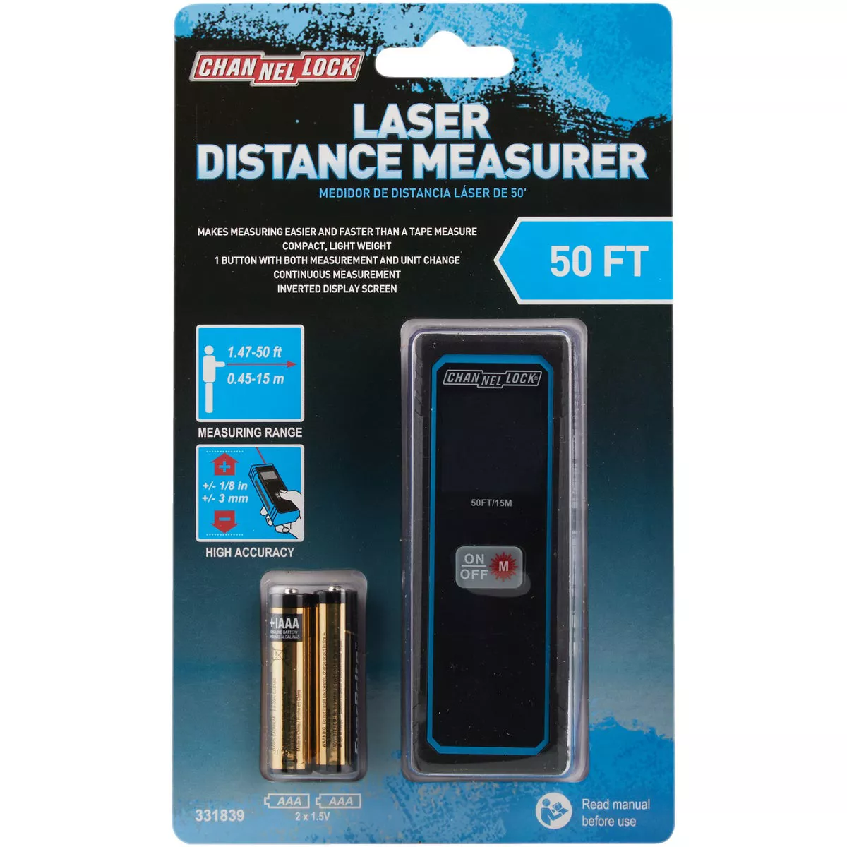 Channellock 50 Ft. Handheld Laser Distance Measurer - photo 2