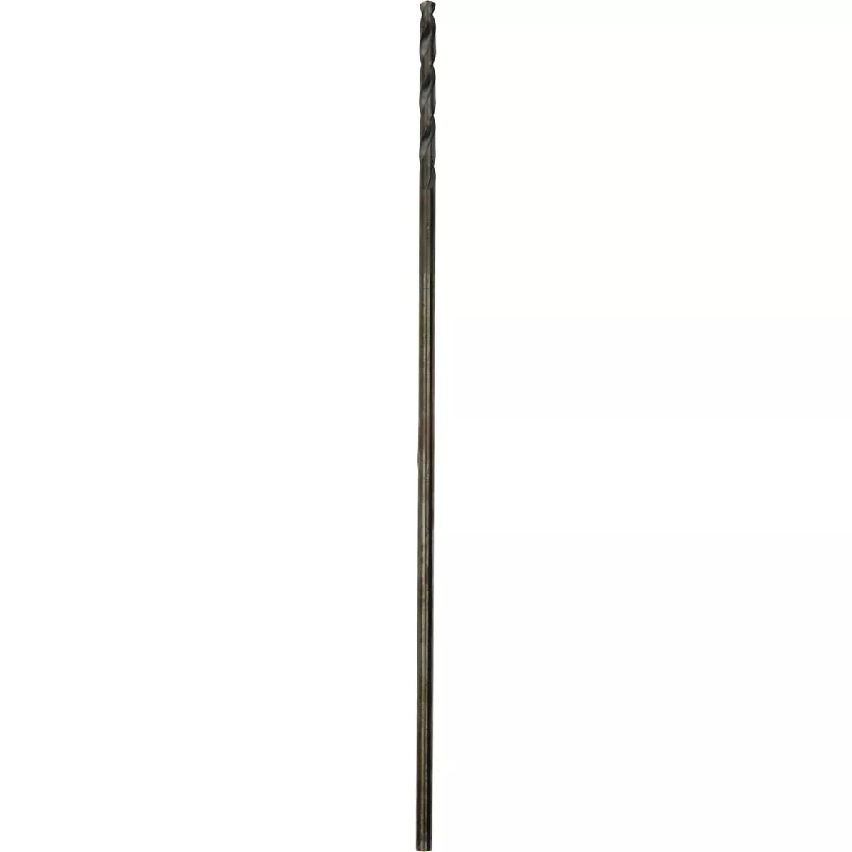 Irwin 1/4 In. x 12 In. Black Oxide Extended Length Drill Bit