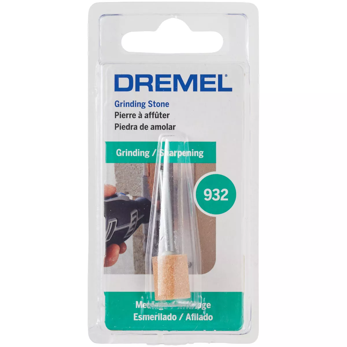 Dremel 3/8 In. Aluminum Oxide Grinding Stone - photo 2