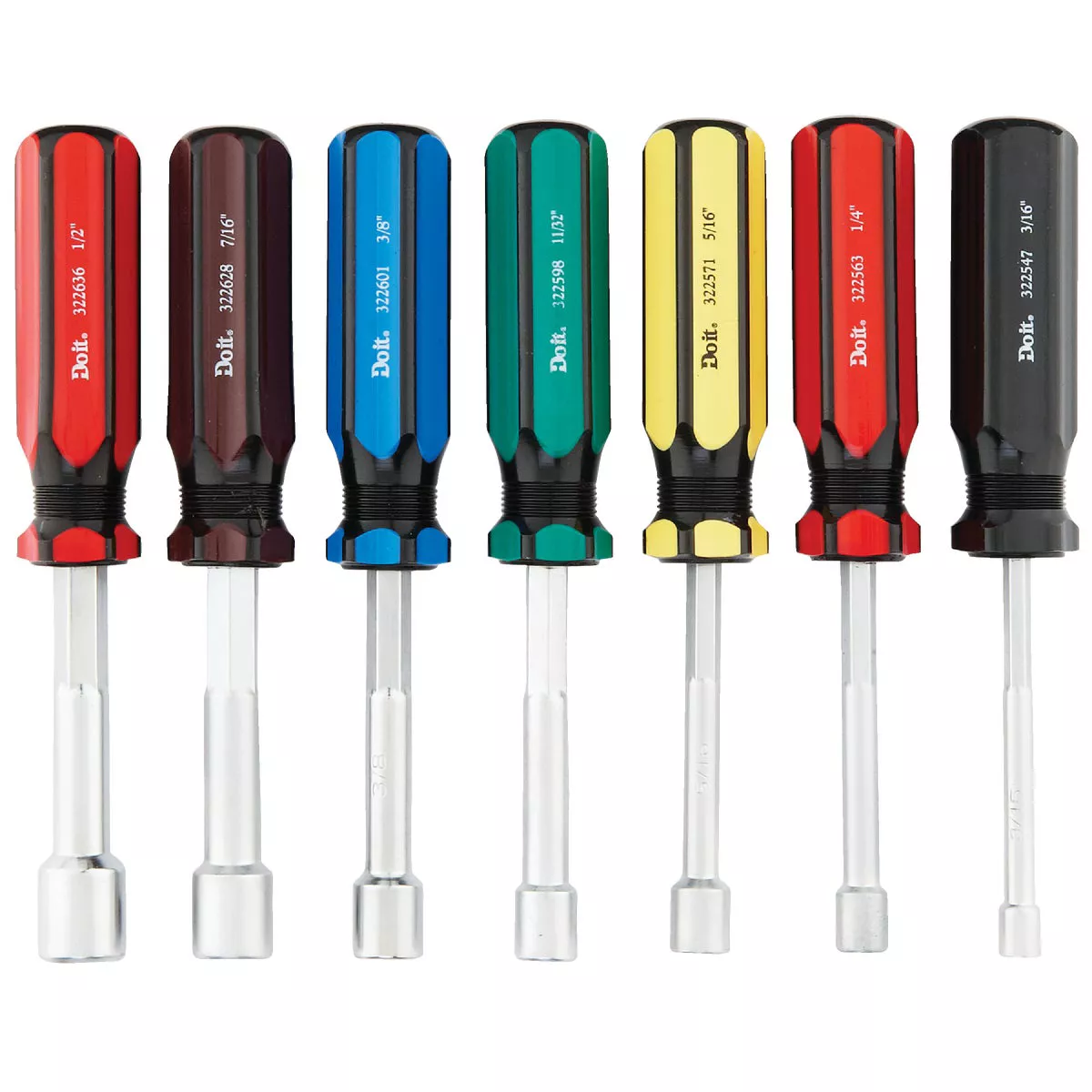 Do it Standard 3 In. Solid Shaft Nut Driver Set, 7-Piece - photo 3