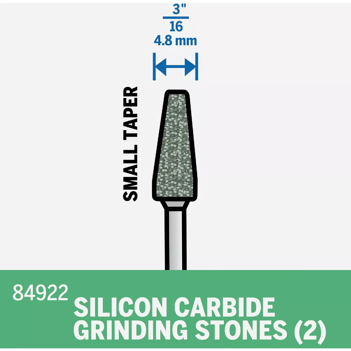 Dremel 3/16 In. Silicon Carbide Grinding Stone - photo 5