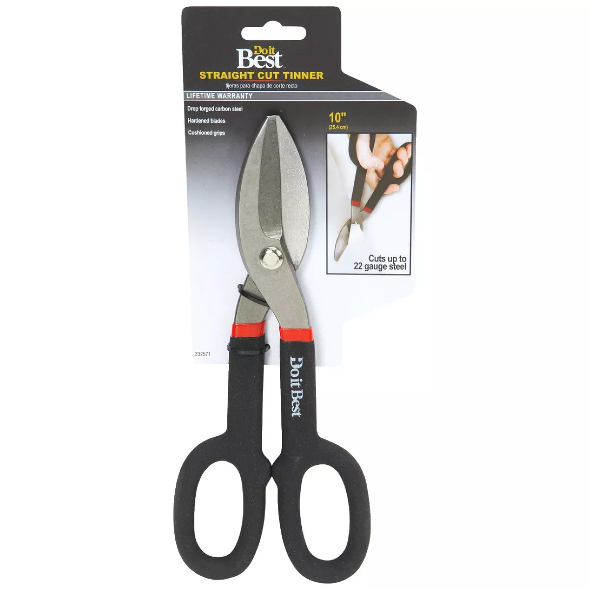 Do it Best 10 In. Tin Straight Snips - photo 5