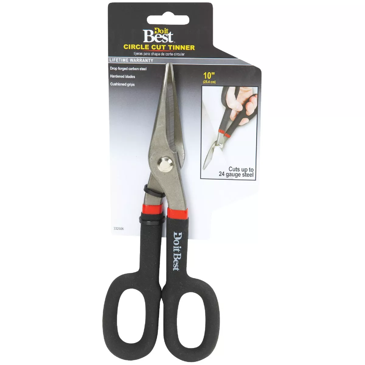Do it Best 10 In. Duckbill Tin Circle/Straight Snips - photo 2