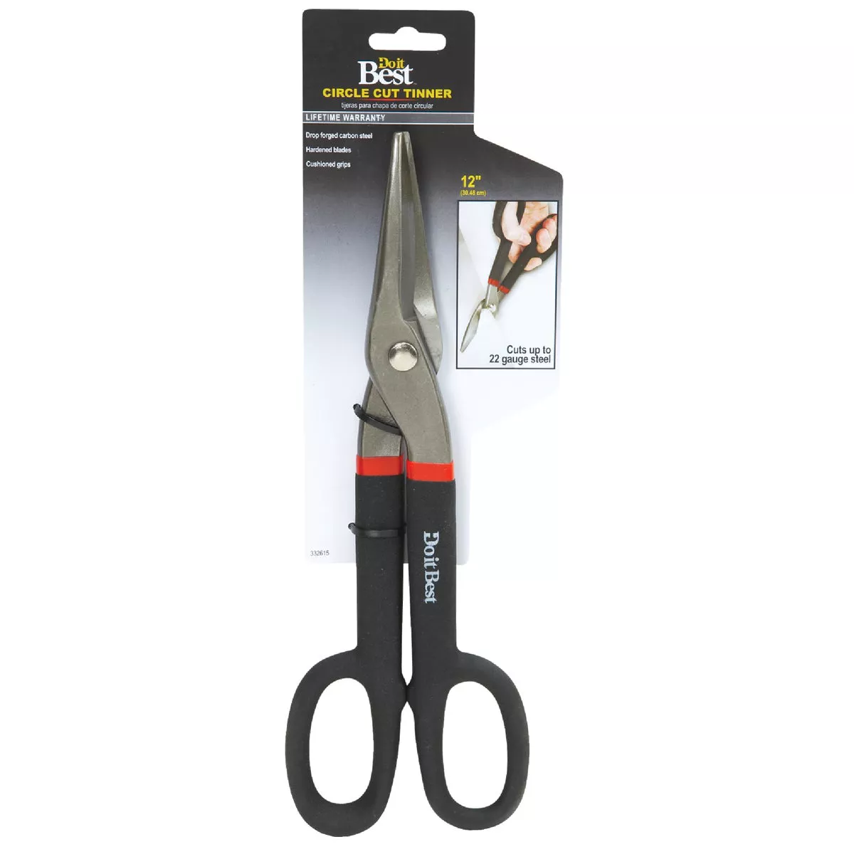Do it Best 12 In. Duckbill Tin Circle/Straight Snips - photo 2