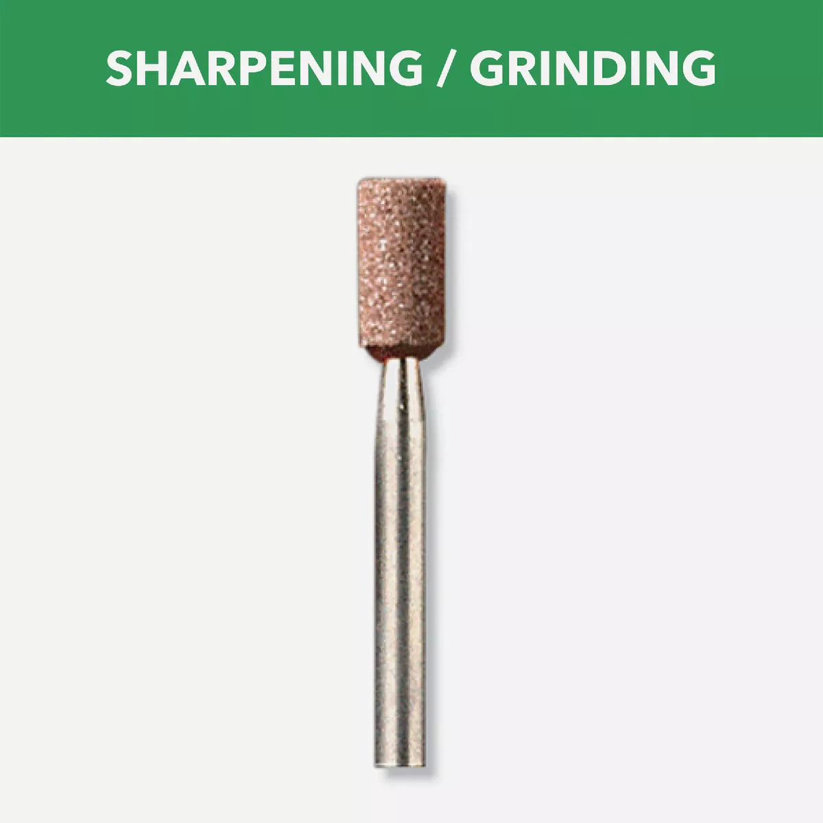 Dremel 3/16 In. 3/8 In. Aluminum Oxide Grinding Stone - photo 2