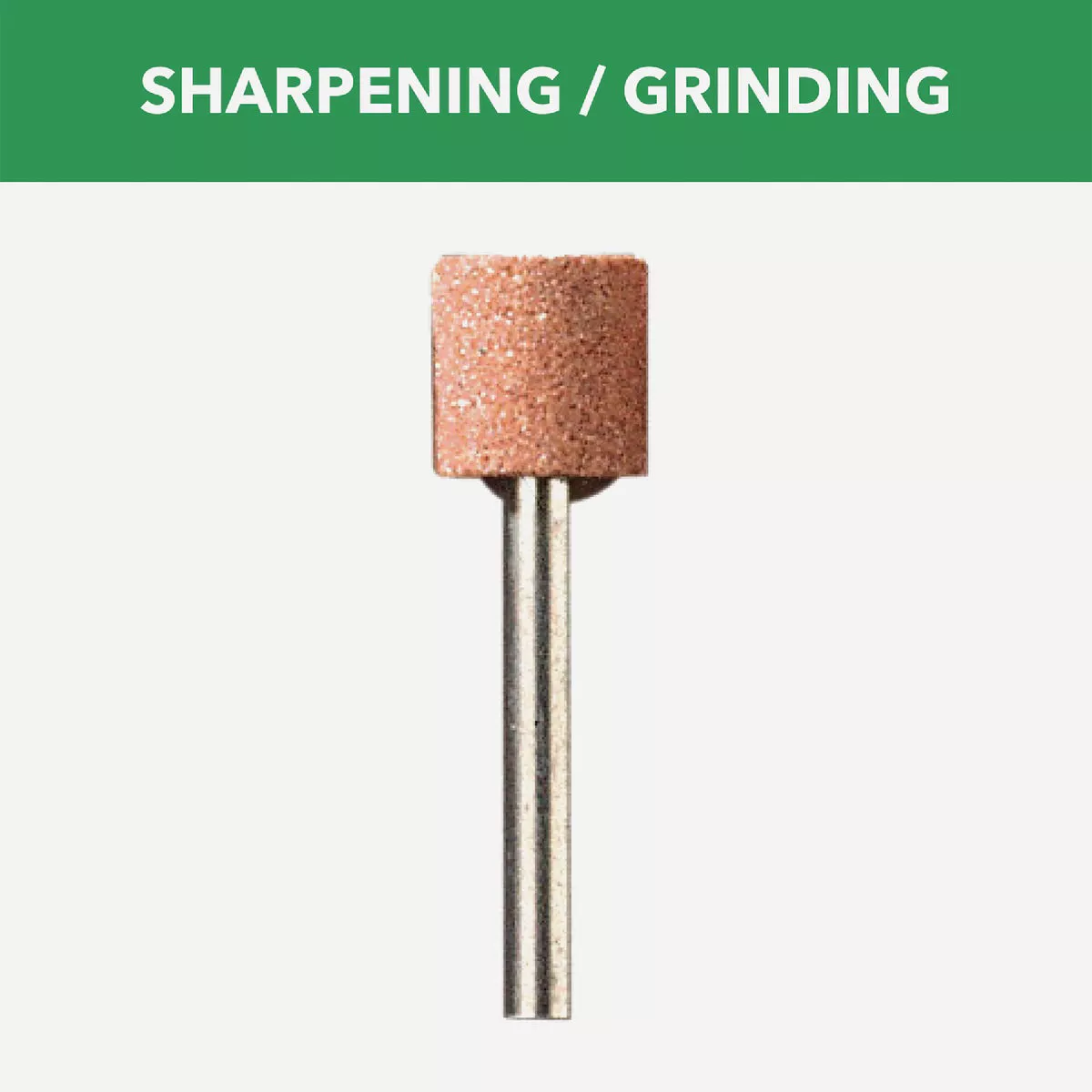 Dremel 3/8 In. 3/8 In. Aluminum Oxide Grinding Stone - photo 2