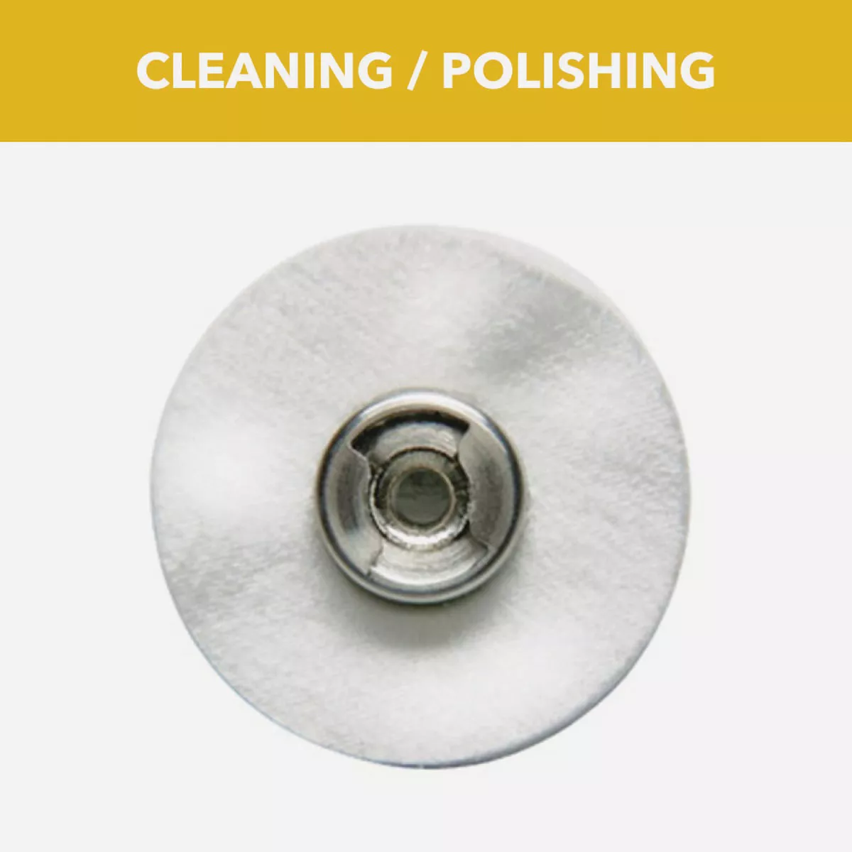 Dremel EZ Lock 1 In. Cloth Polishing Wheel - photo 3