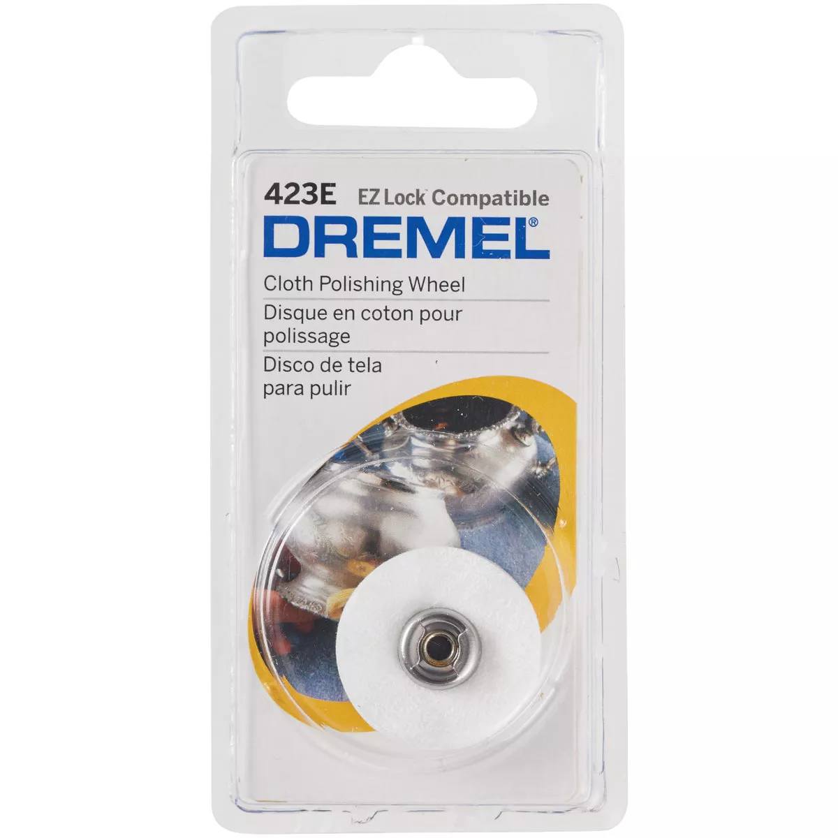 Dremel EZ Lock 1 In. Cloth Polishing Wheel - photo 2